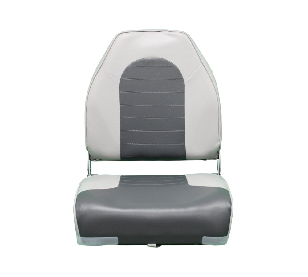 High-back Boat Seat (Gray/Charcoal) – Blue Dog Marine