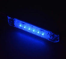 Load image into Gallery viewer, 4" Low Profile Blue LED Light