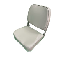 Load image into Gallery viewer, Low-Back Folding Boat Seat (Gray)