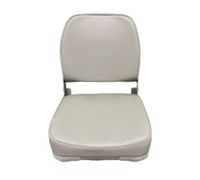 Load image into Gallery viewer, Low-Back Folding Boat Seat (Gray)
