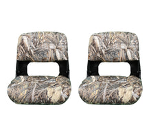 Load image into Gallery viewer, Molded Boat Seat WITH Padded Cushions (Marsh Camo)
