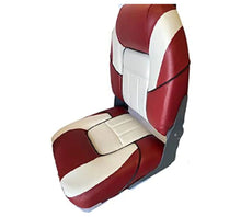 Load image into Gallery viewer, Premium Folding Boat Seat (Red/White)
