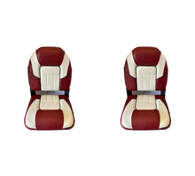 Load image into Gallery viewer, Premium Folding Boat Seat (Red/White)