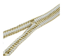 Load image into Gallery viewer, 15&#39; Double Braid Nylon Dock Line WITH Eye Splice (Gold) [3/8&quot;]
