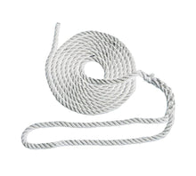 Load image into Gallery viewer, 25&#39; Tri-strand Twisted Nylon Dock Line WITH Eye Splice [3/8&quot;]
