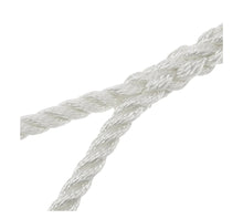 Load image into Gallery viewer, 25&#39; Tri-strand Twisted Nylon Dock Line WITH Eye Splice [3/8&quot;]
