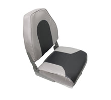 Load image into Gallery viewer, High-back Boat Seat (Gray/Charcoal)
