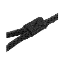 Load image into Gallery viewer, 25&#39; Double Braid Nylon Dock Line WITH Eye Splice (Black) [3/8&quot;]
