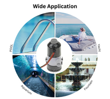 Load image into Gallery viewer, 800 GPH Fully Automatic Bilge Pump WITH Internal Float Switch - Blue Dog Marine
