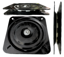 Load image into Gallery viewer, 7” X 7” Universal seat Swivel | Boat Seat Swivel | Corrosion Resistant | 360° Rotate | Smooth &amp; Silent Rolling - Blue Dog Marine
