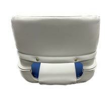 Load image into Gallery viewer, Fold Down Molded Boat Seat WITH Cushions (Blue/Gray)
