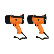 Load image into Gallery viewer, Battery Operated Waterproof Handheld LED Spotlight
