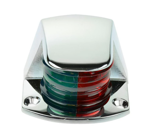 Universal Chrome Bi-Color Bow Light