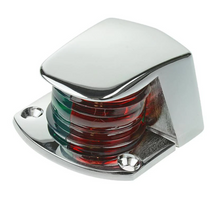 Load image into Gallery viewer, Universal Chrome Bi-Color Bow Light
