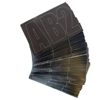 Load image into Gallery viewer, 3&quot; Black Boat Letter &amp; Number Kit
