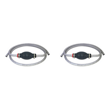 Load image into Gallery viewer, Blue Dog Marine Universal Marine Fuel Line Assembly - 3/8&quot; x 7&#39; Fuel Gas Hose with Primer Bulb, Fuel Line Hose Fit for Marine Boat RV
